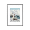 Gold Plated Rope-Style Textured Detailing Photo Frame with mat board