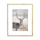 Faux Bamboo Molding Photo Frame with mat board