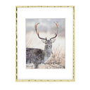 Faux Bamboo Molding Photo Frame with mat board