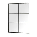 Apartment Window Rectangular Overmantel Wall Mirror