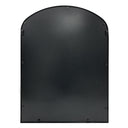 Black Wide Arch Wall Mirror