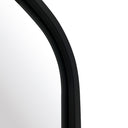 Black Wide Arch Wall Mirror