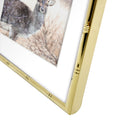 Faux Bamboo Molding Photo Frame with mat board
