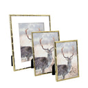Faux Bamboo Molding Photo Frame with mat board