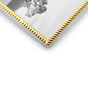 Gold Plated Rope-Style Textured Detailing Photo Frame