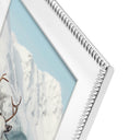 Gold Plated Rope-Style Textured Detailing Photo Frame with mat board