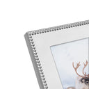 Silver Beaded-Style Detailing Photo Frame