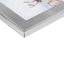 Silver Beaded-Style Detailing Photo Frame