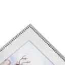 Silver Beaded-Style Detailing Photo Frame